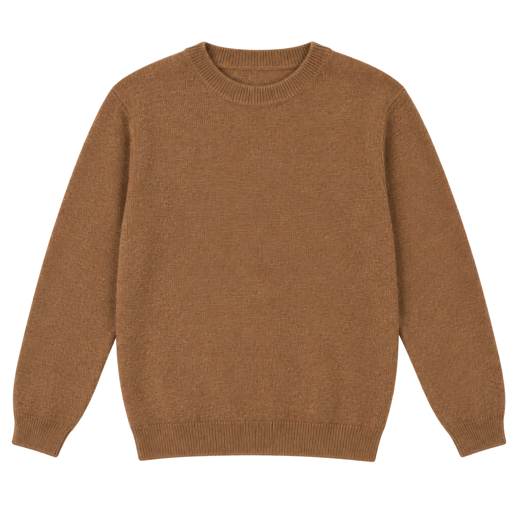 A New Day Sweater Size L Brown Crewneck Pullover 1
