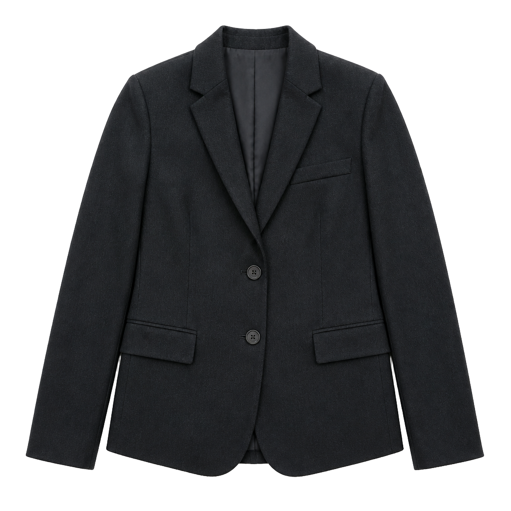 Women’s Brooks Brothers 346 100% Cashmere 2-Button Blazer Black Size 6
1