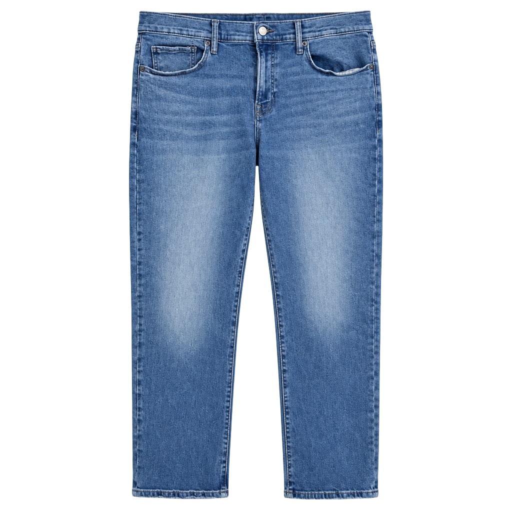 Lucky Brand Mid Rise Straight Leg Blue Denim Jeans 1