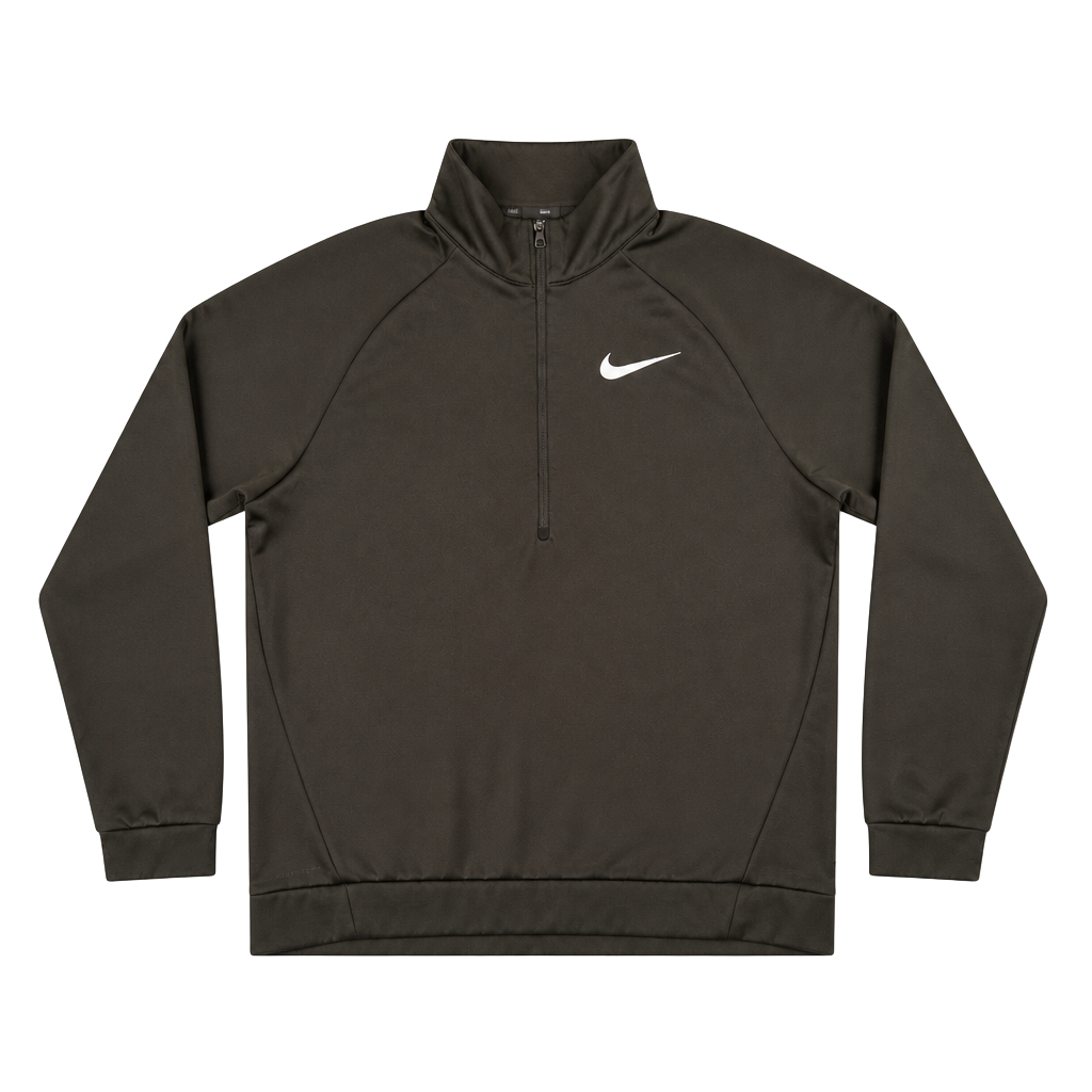 Nike Dri-FIT 1/4 Zip Pullover Size M Black 1