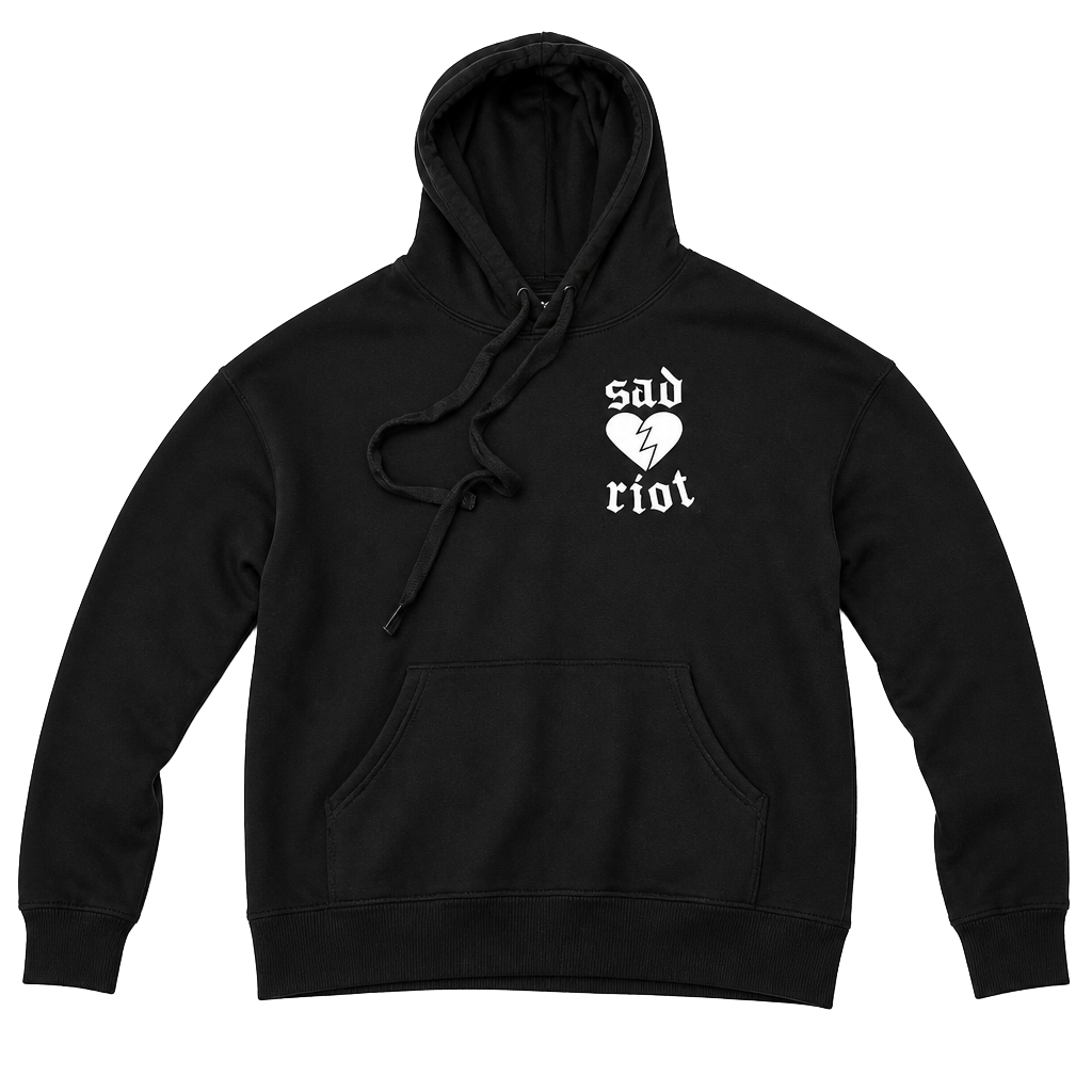 Sad Riot 'Deliver Us' Graphic Pullover Hoodie 1