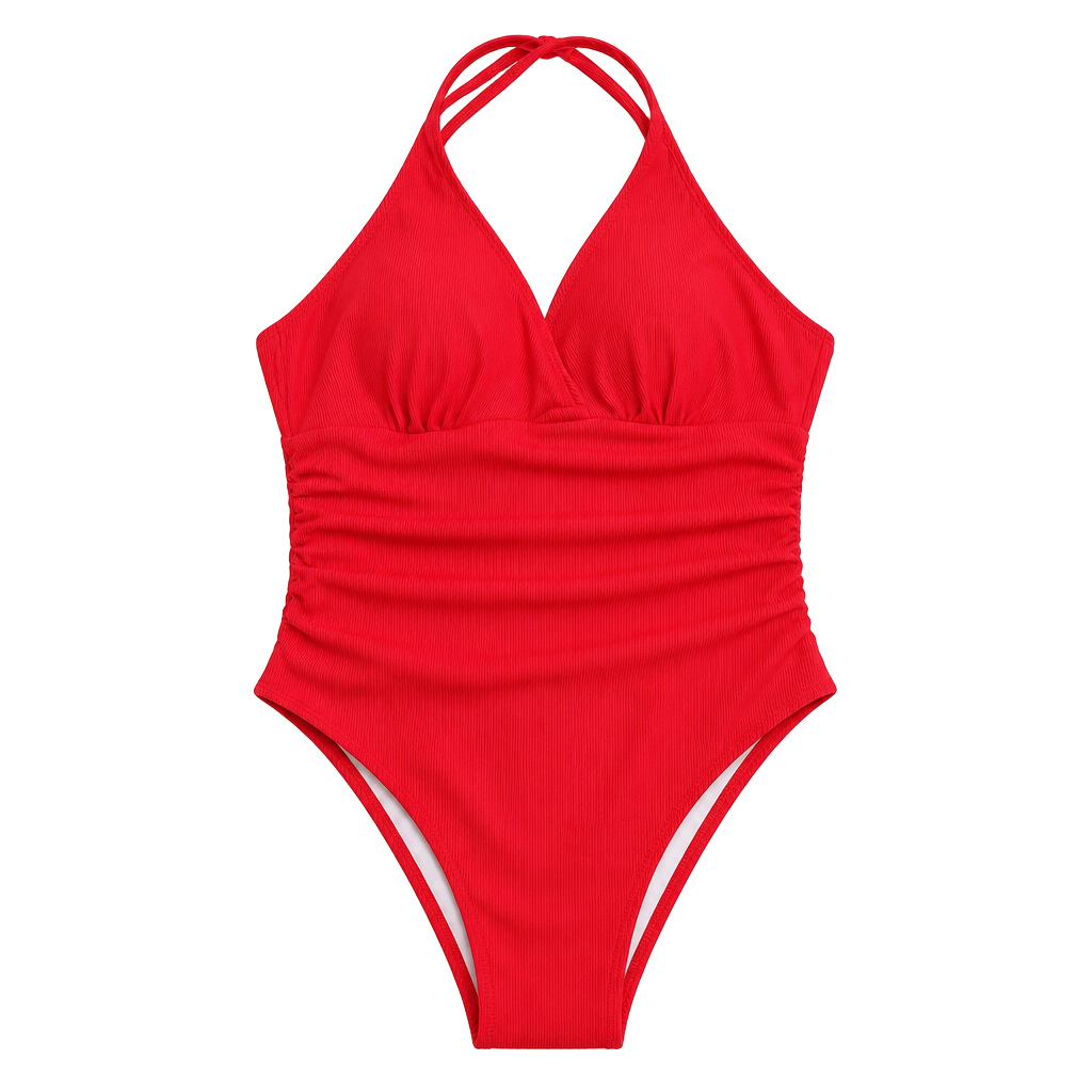 Red Women 2XL Swimwear 1