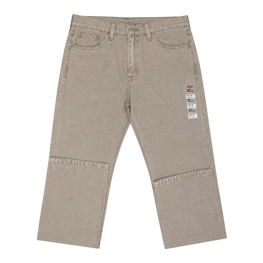 Levi's 505 Regular Straight Jeans Size 30x32 Tan Beige Stretch NWT 1