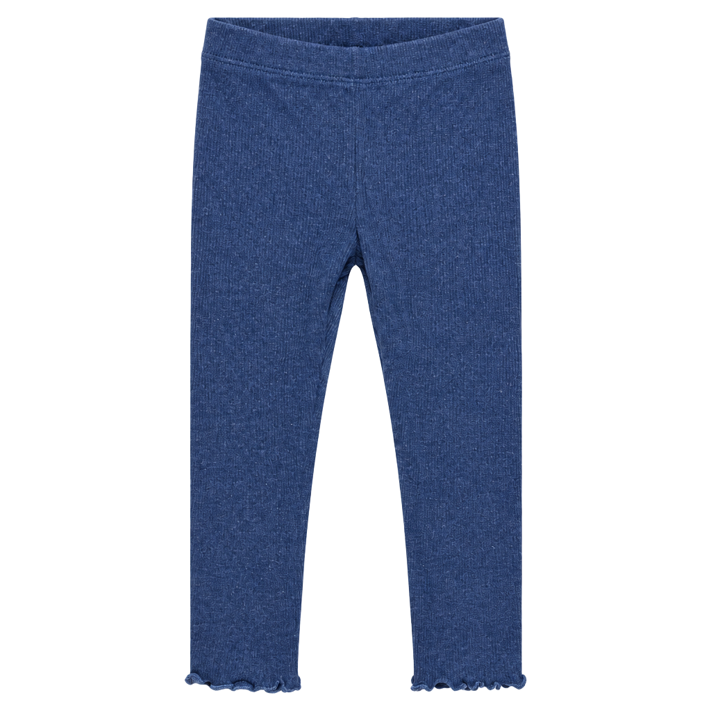 Garanimals Ribbed Leggings Size 12M Blue Lettuce Edge 1