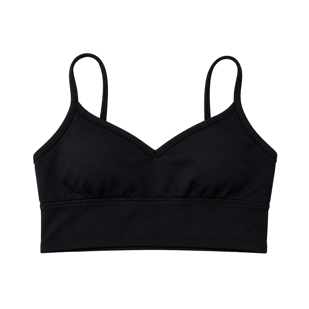 Lululemon Align V-Neck Bra Light Support Black 1