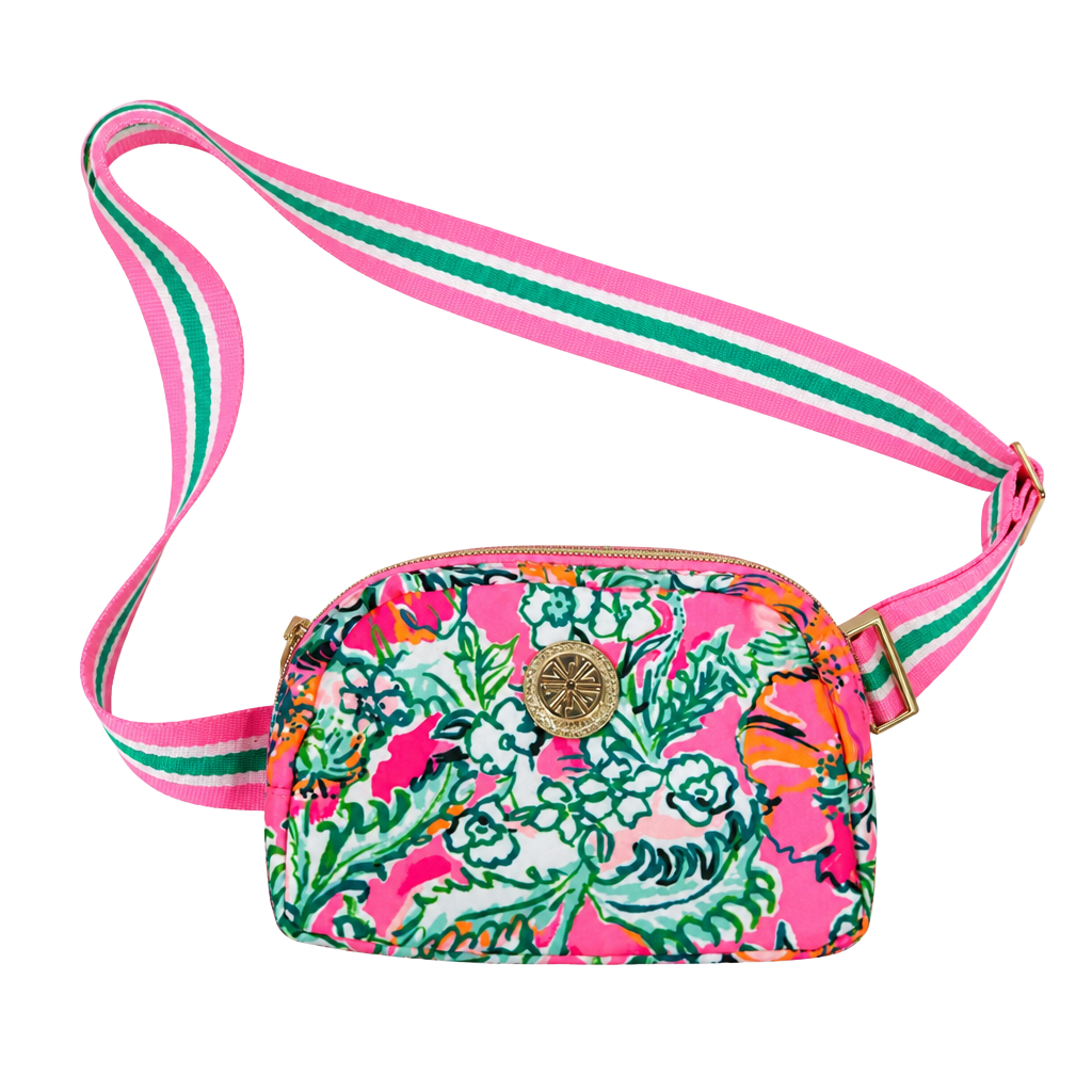 Lilly Pulitzer Floral Crossbody Bag 1