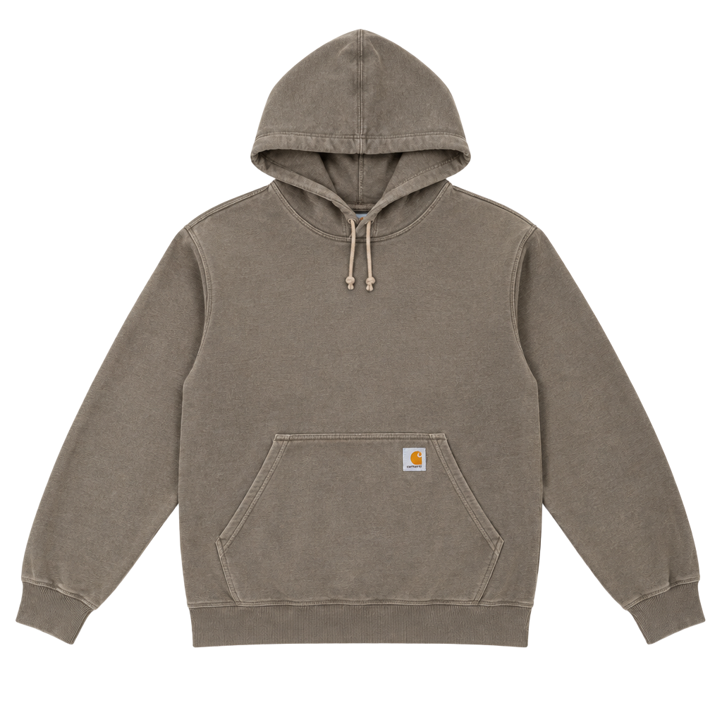 Carhartt Loose Fit Hoodie Size S Brown Pullover Sweatshirt 1