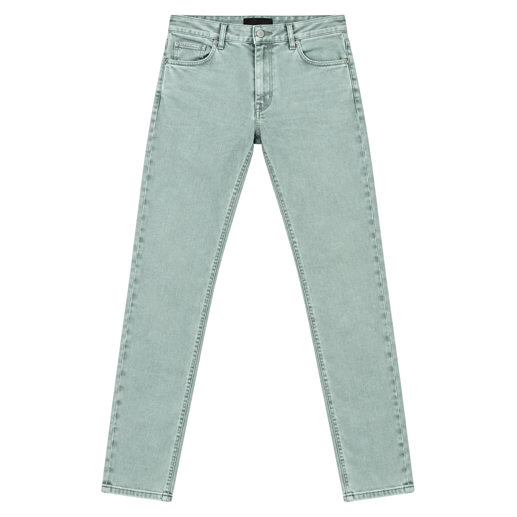 Aeropostale High Waisted Ankle Jegging Size 0 Reg Light Green Jeans 1