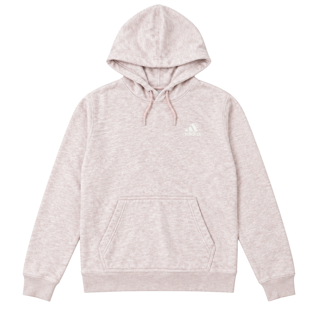 Nike Pullover Hoodie Medium Light Pink Blush Sweatshirt Embroidered Swoosh Women 1