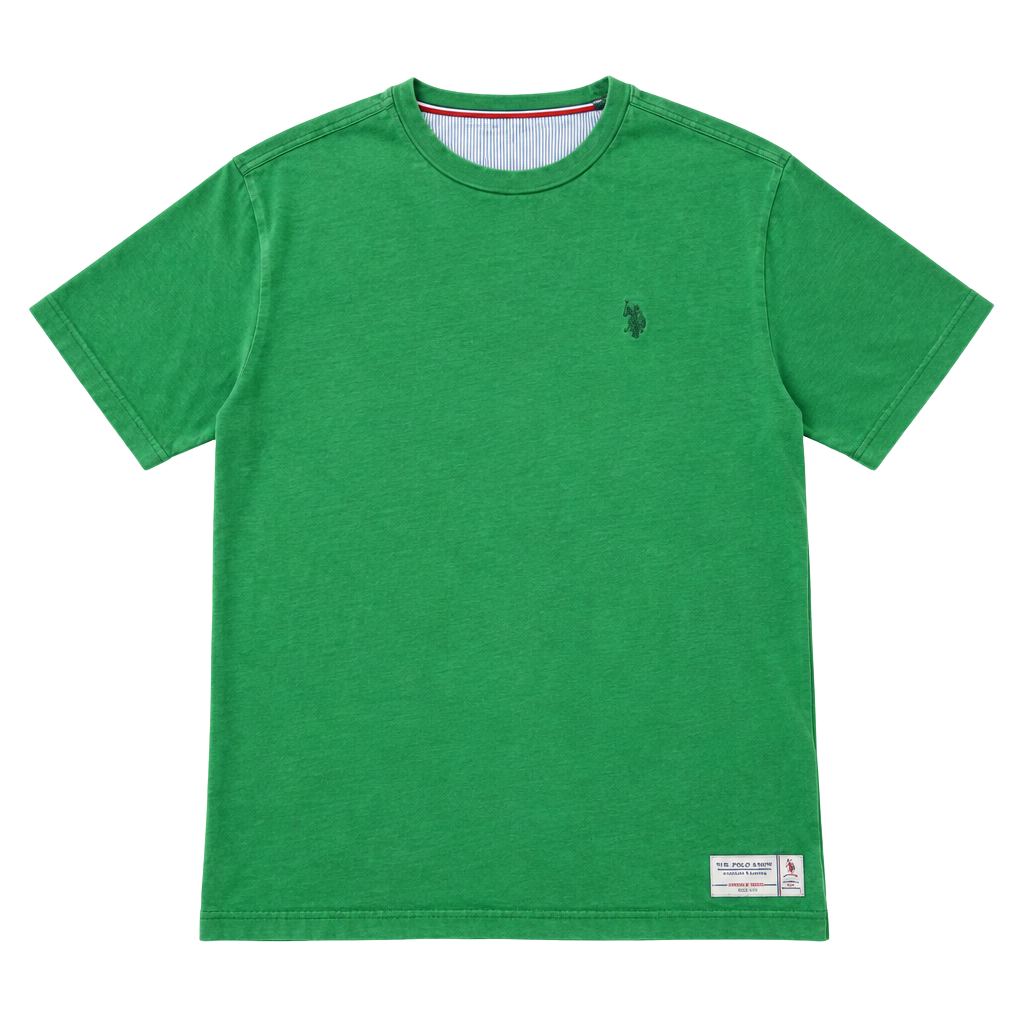 Tommy Hilfiger Archive Limited Edition T-Shirt L/G Green Crest Logo Cotton 1