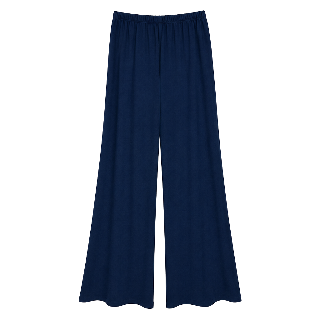 Alex Evenings Navy Wide-Leg Women's Pants Sz L 1