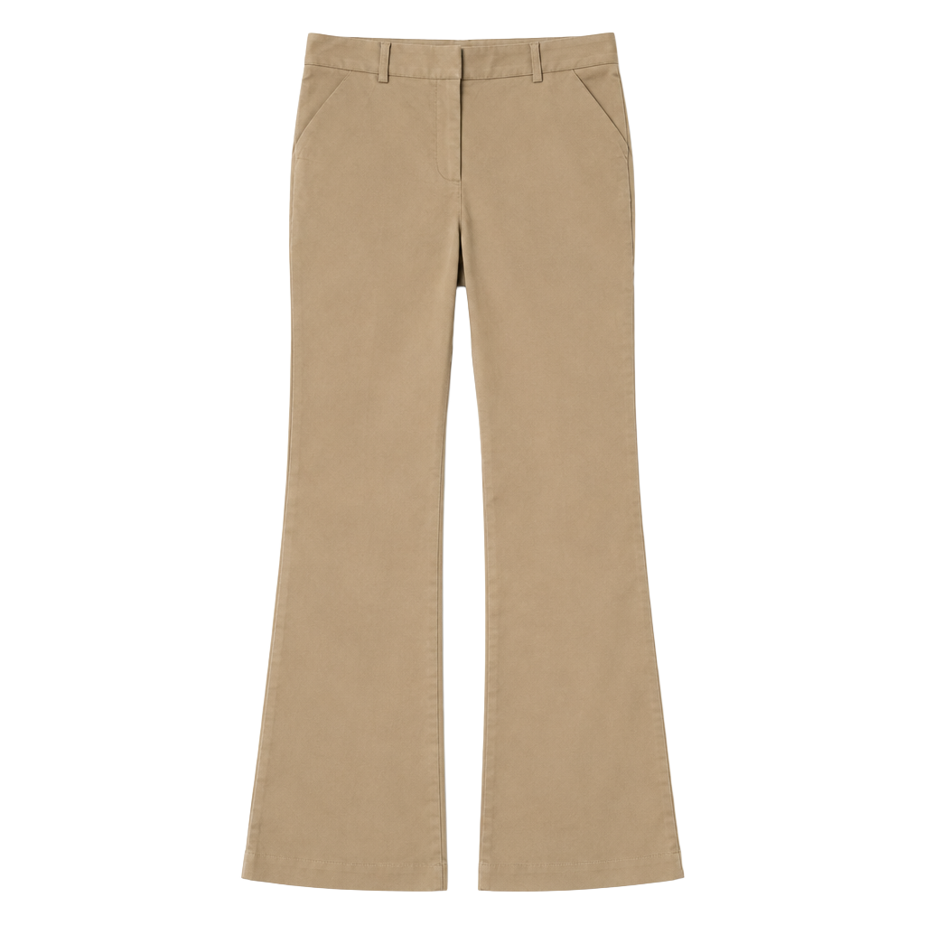 Theory Flare Pants Tan 1