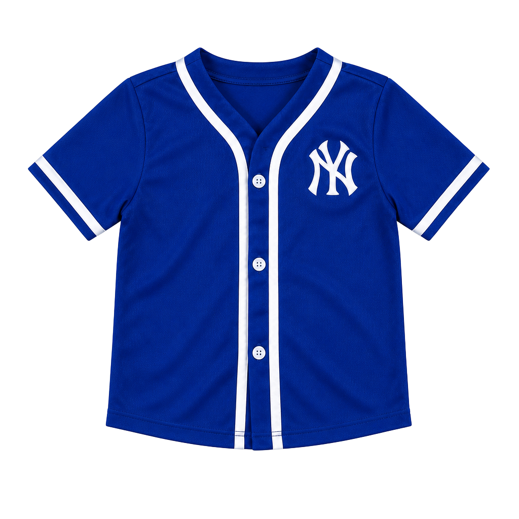 MLB New York Yankees Youth Baseball Jersey Blue 1