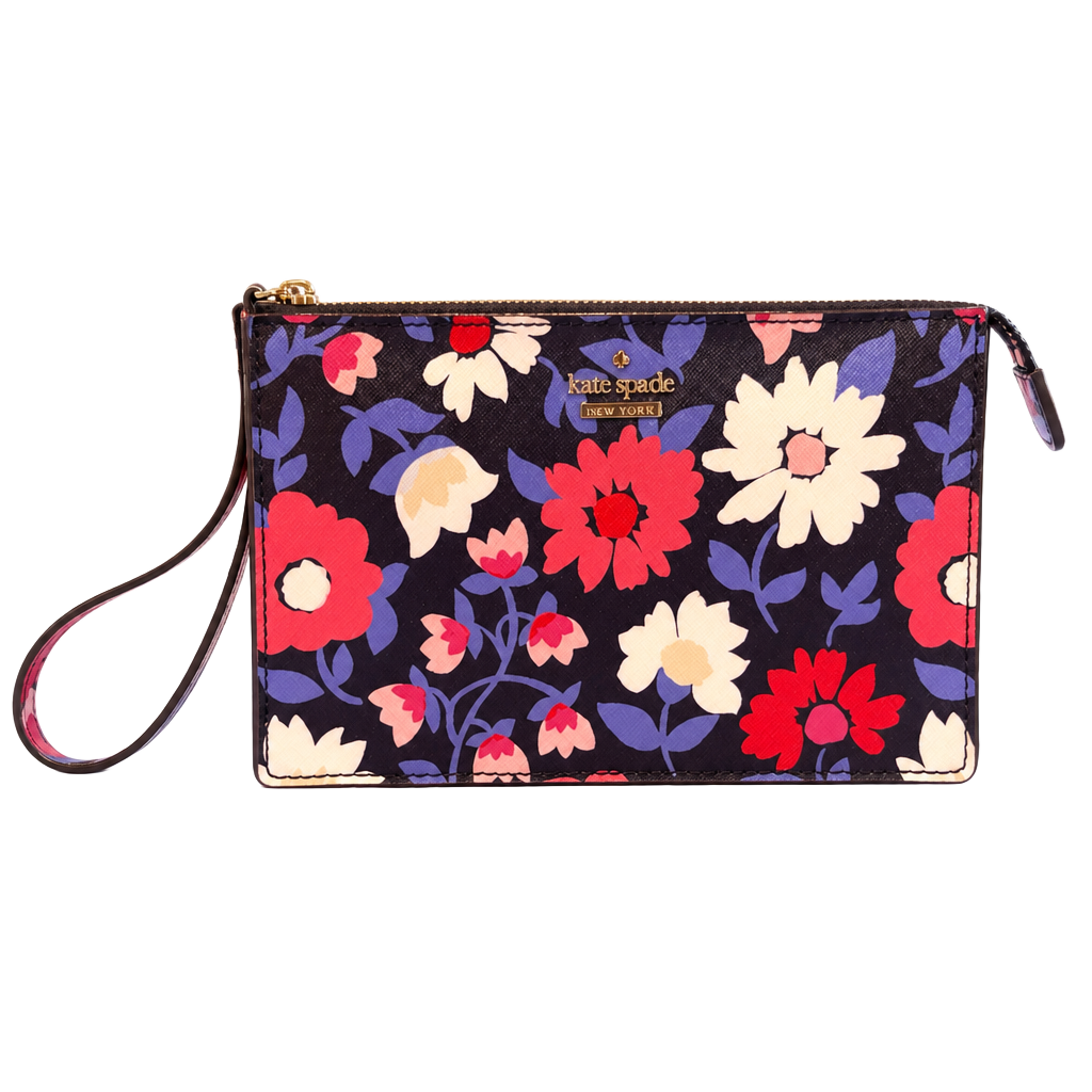 Kate Spade New York Cameron Street Daisy Leila Floral Wristlet 1