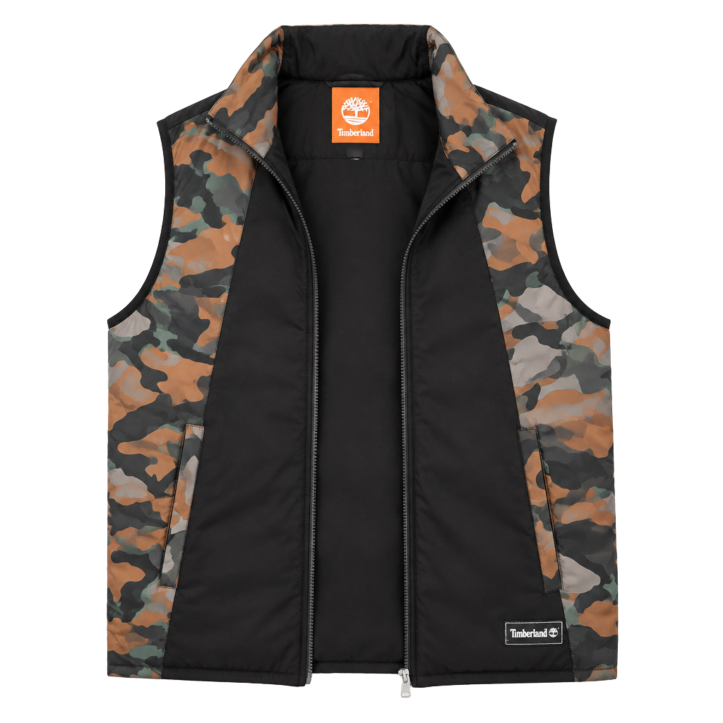 Timberland Youth Camo Puffer Jacket Size L (14/16) 1
