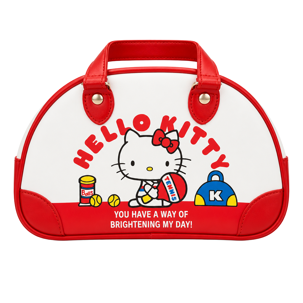 Hello Kitty Boston Bag: Tennis, NZ 1