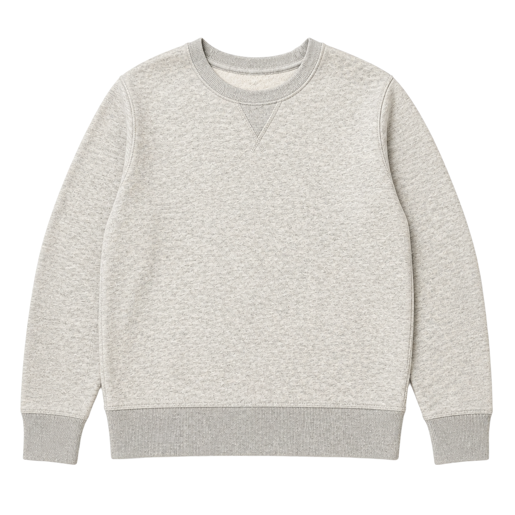 Tek Gear Ultrasoft Fleece Crewneck Sweatshirt Gray Size M 1