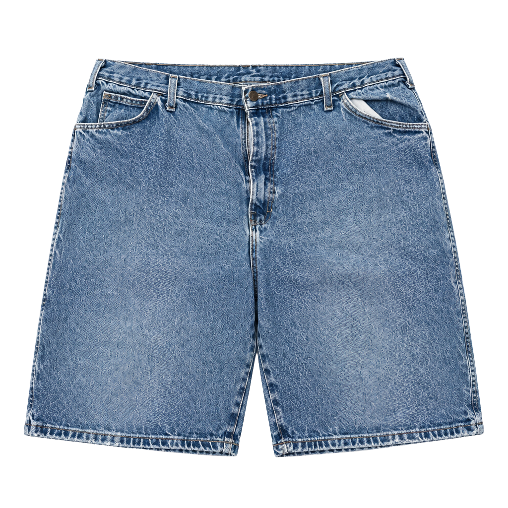 Dickies Denim Carpenter Shorts Blue Cotton Workwear Jorts 1