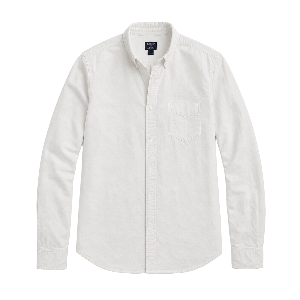 J.Crew Men's Flex Oxford Long Sleeve Button-Up Shirt 1
