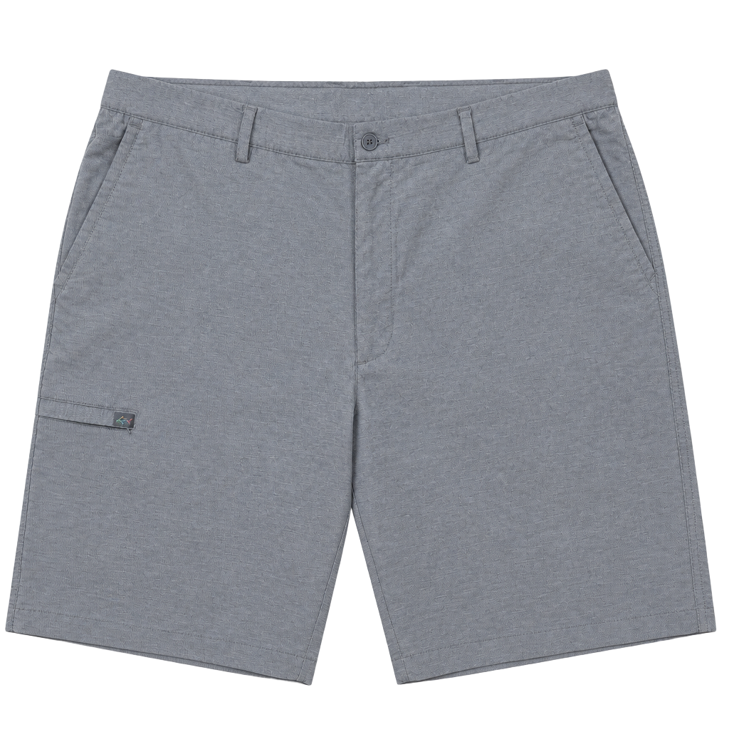 Greg Norman Men's Performance Golf Shorts Heather Gray Size 40 1