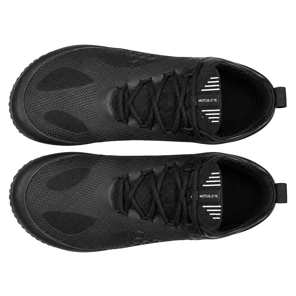 Vivobarefoot Motus Strength Black Cross Training Shoes 1