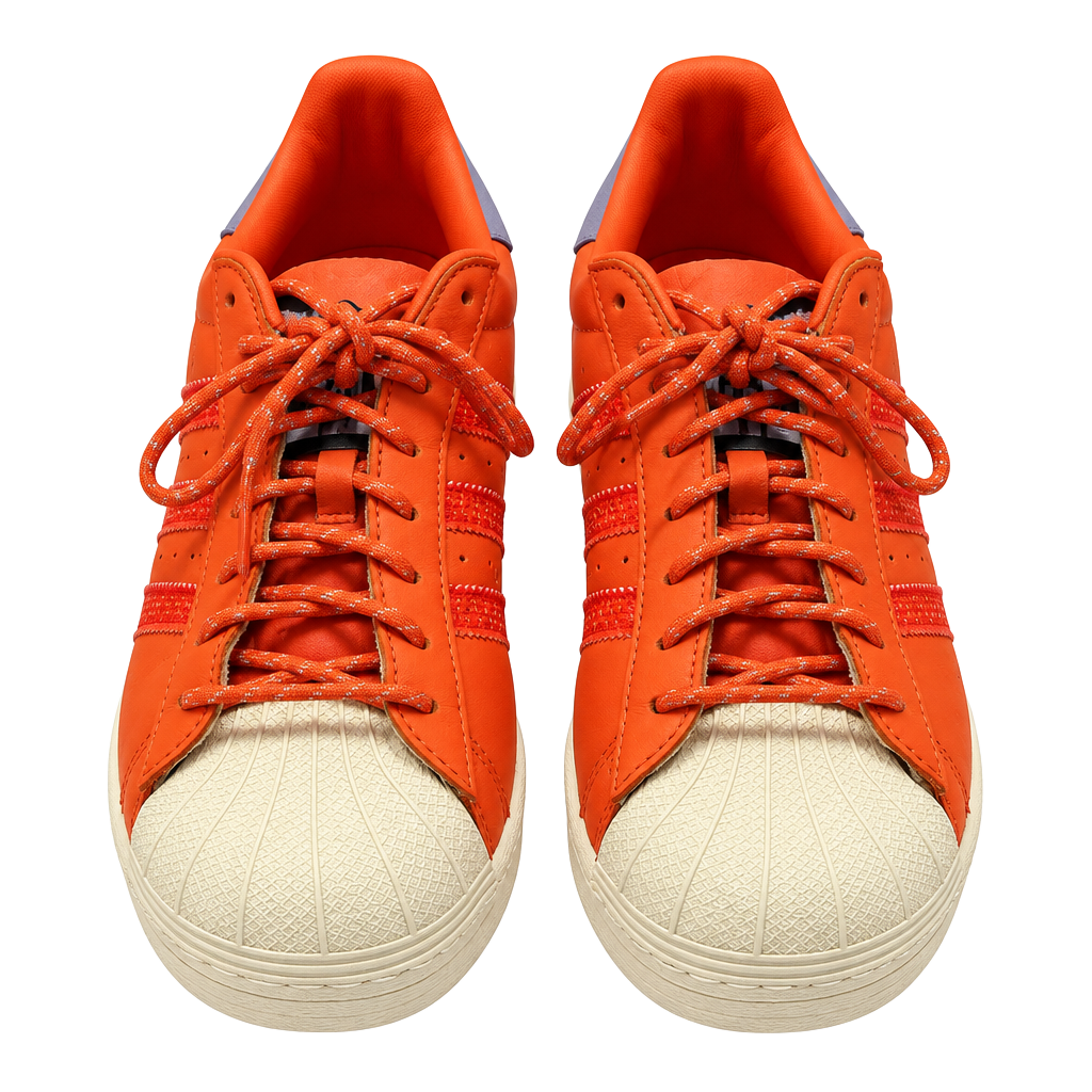 Adidas Superstar 82 Great Outdoors Orange Purple Sneakers Shoes 1