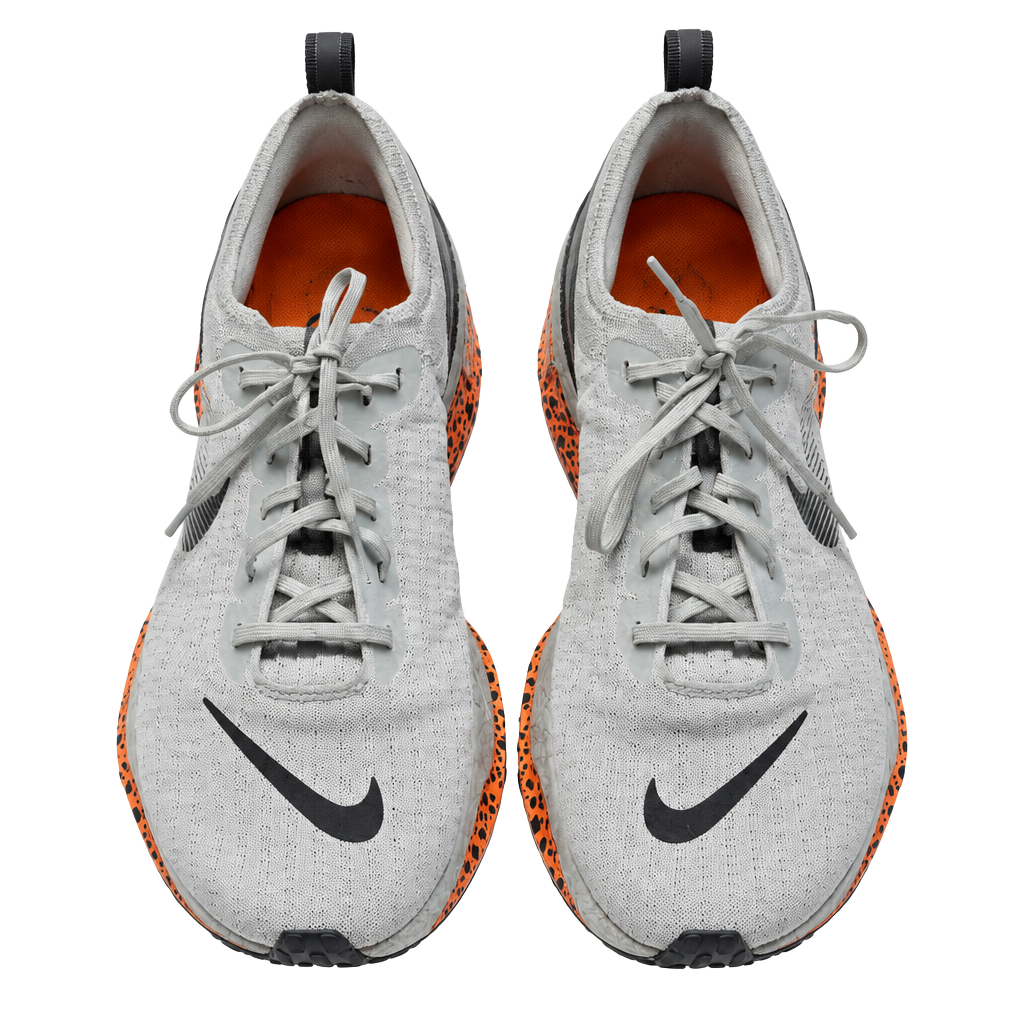 Nike ZoomX Invincible Run 3 Running Shoes Orange Black Leopard 1