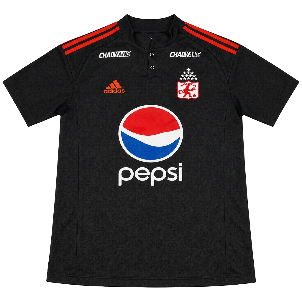 Adidas America de Cali Pepsi Soccer Jersey Black 1