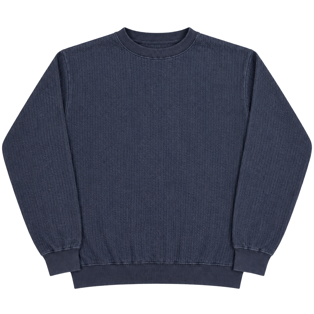 Vintage 90s Independently Basic Faded Crewneck L 1