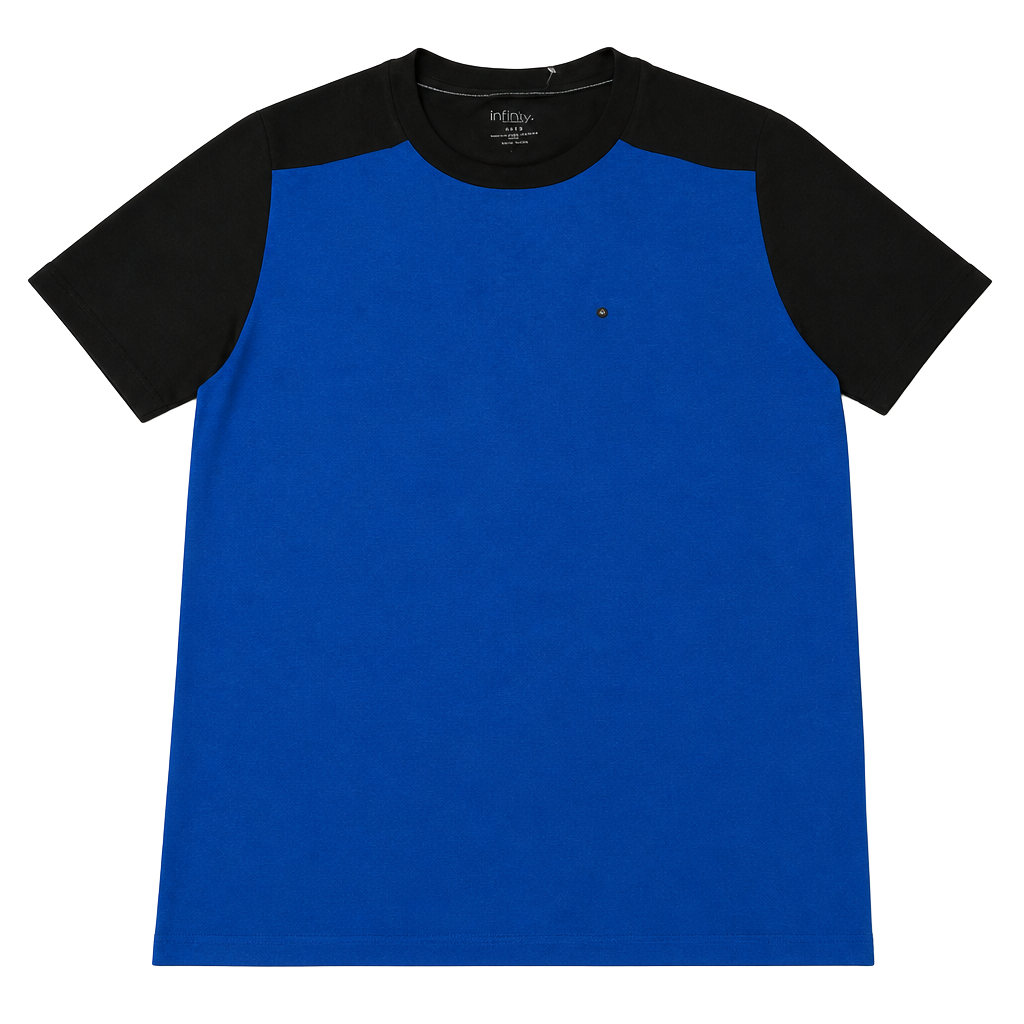 Men’s Cherokee Infinity CK630A Men's Colorblock Crew Neck Pocket T-Shirt 1