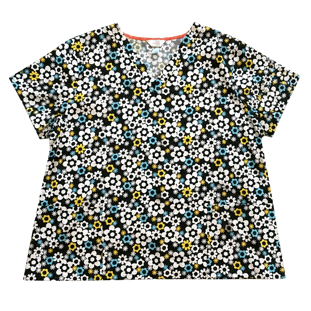 Code Happy -Scrub Top 3XL New with Tags 1