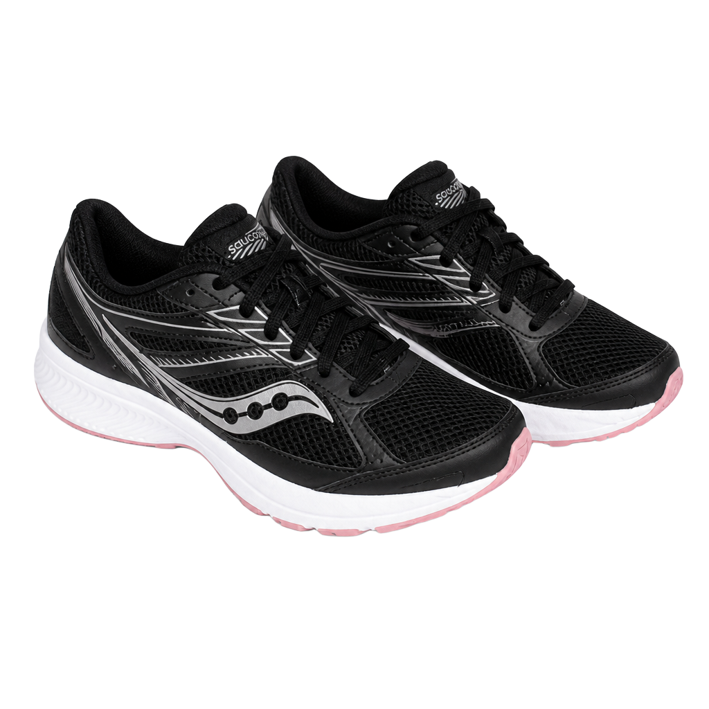 Saucony Women's Cohesion Running Shoes Black Pink. Excellent condition. 1