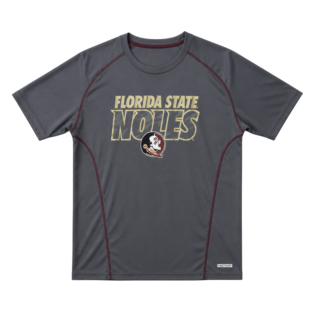 Florida State Seminoles Section 101 Fusion Fit Performance Shirt. Large. 1