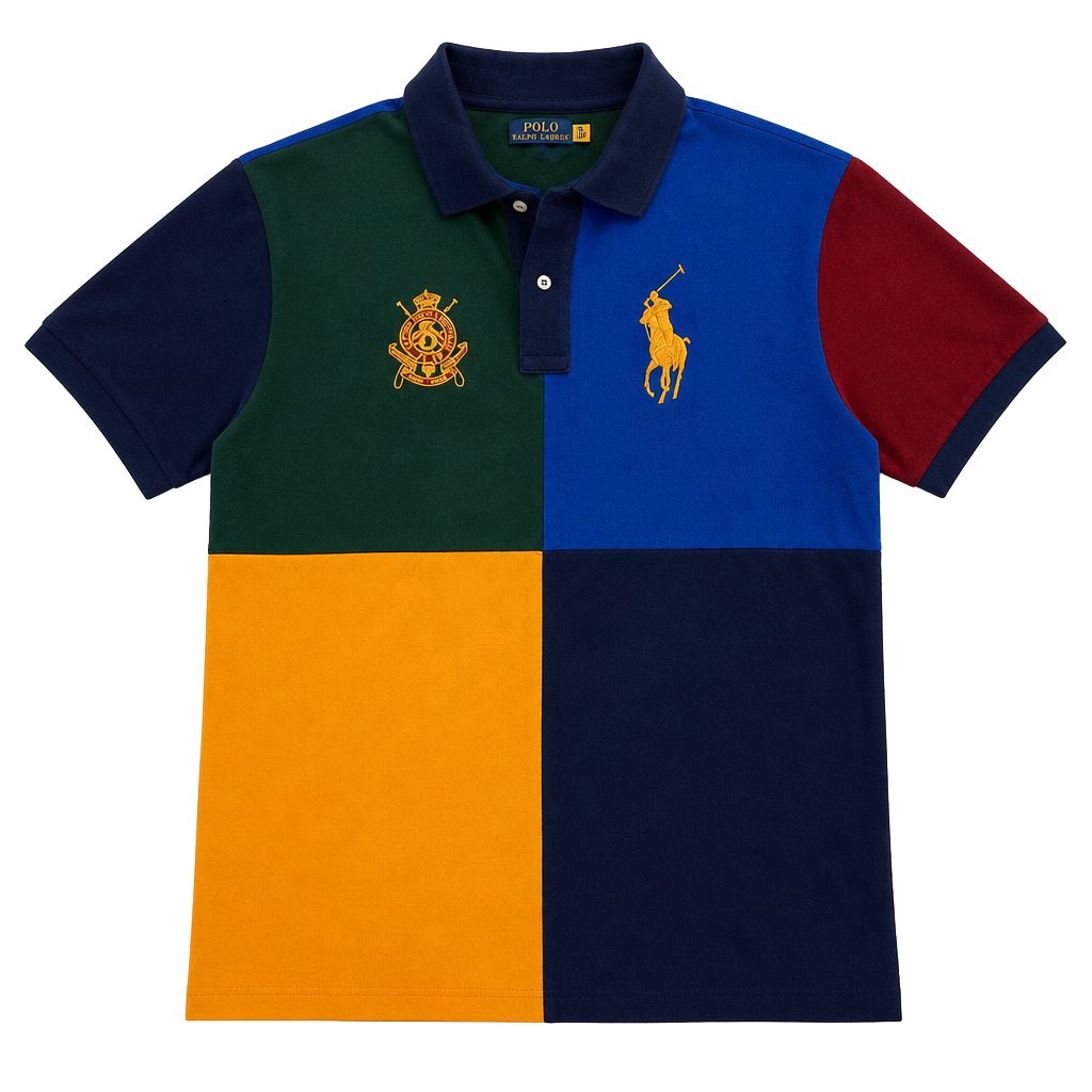 Ralph Lauren Polo RL County Riders & Jockey Club Crest XXL Custom Slim Fit 1