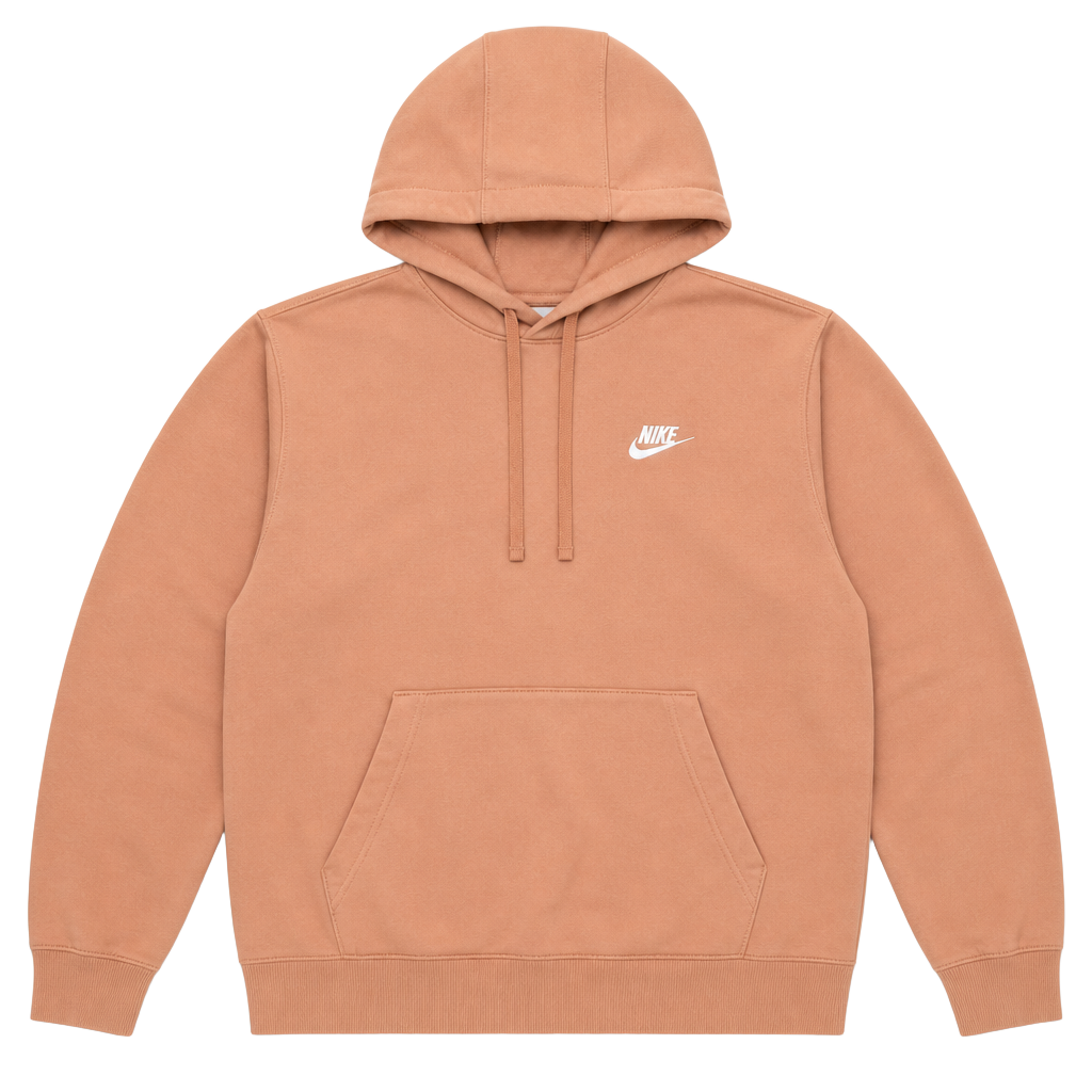 Nike Men's Sportswear Club Fleece Pullover Hoodie - Mineral Clay (BV2654-824) 1