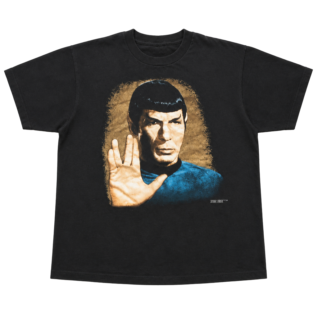 Vintage 1991 Changes Star Trek Mr. Spock Live Long and Prosper T-Shirt 1