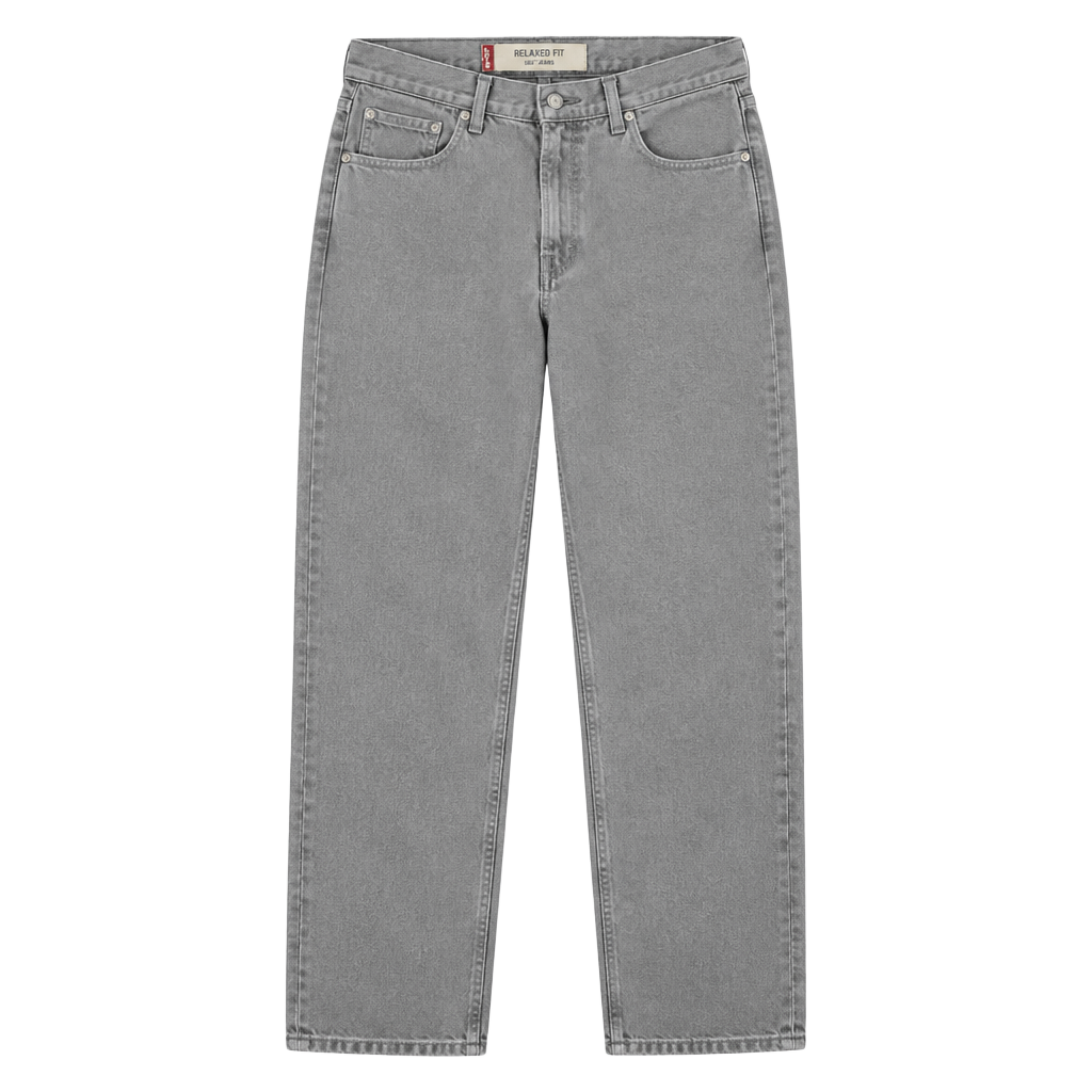 Levi's 550 Relaxed Fit Jeans W34L34 Grey Made in USA 1