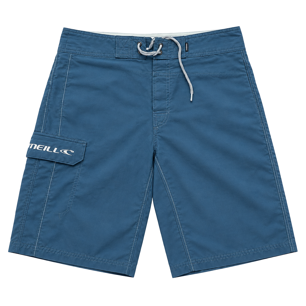O'Neill Board Shorts Fifty Years Day One Blue Surf Trunks 1