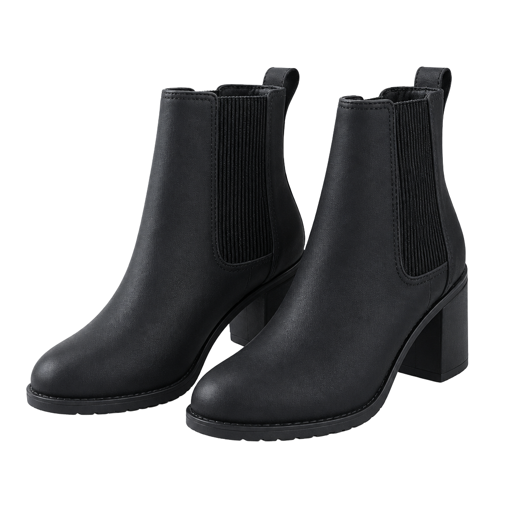 Clarks Chamberly Top Chelsea Boots Size 10M Black Leather 1
