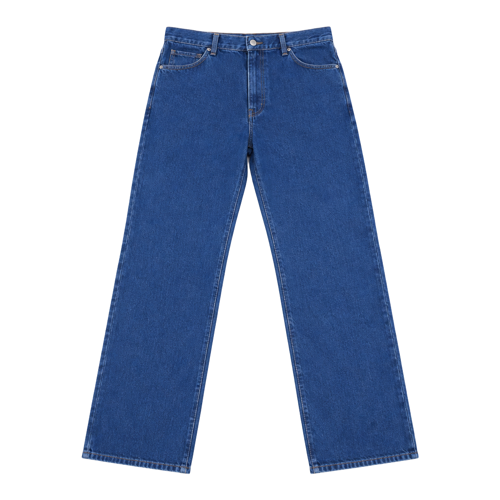 Dickies Relaxed Straight Jeans 42x32 Blue Denim 1