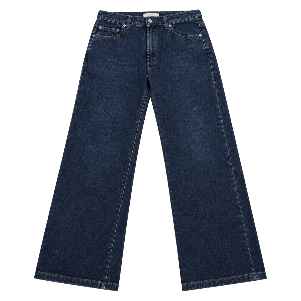 Chico's Platinum Jeans Size 1 Rhinestone Pocket Dark Wash Denim 1