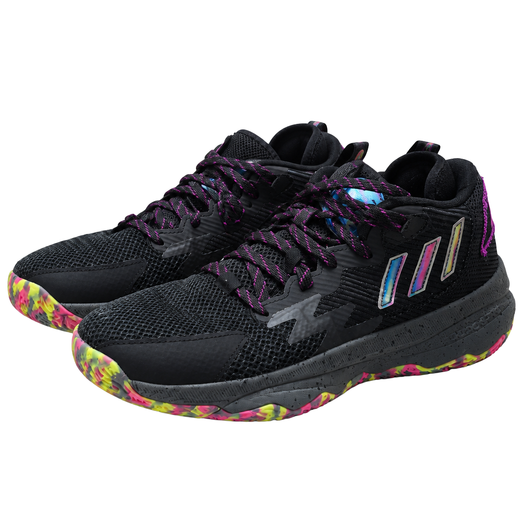 Adidas Dame 8 Big Mood Emoji Basketball Shoes Black 1