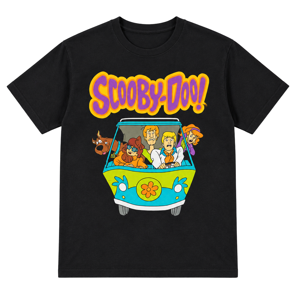 Delta Pro Weight Scooby-Doo Mystery Machine T-Shirt Size L Black 1