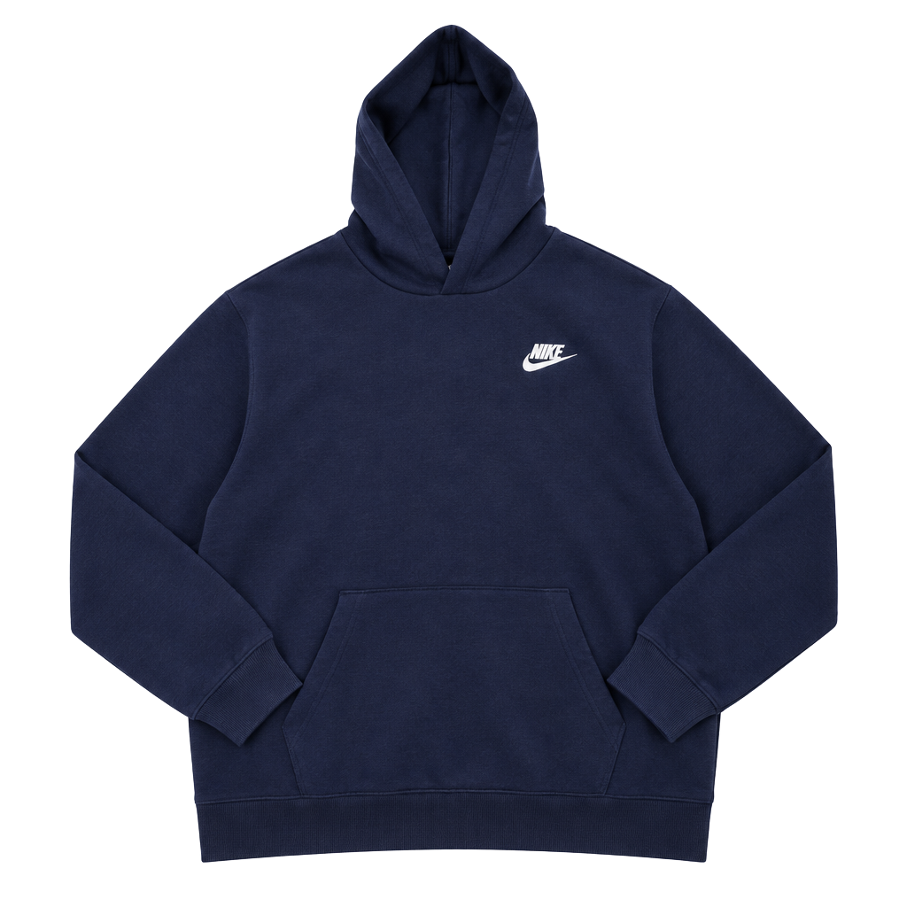 Nike Pullover Hoodie Sweatshirt Navy Blue 1