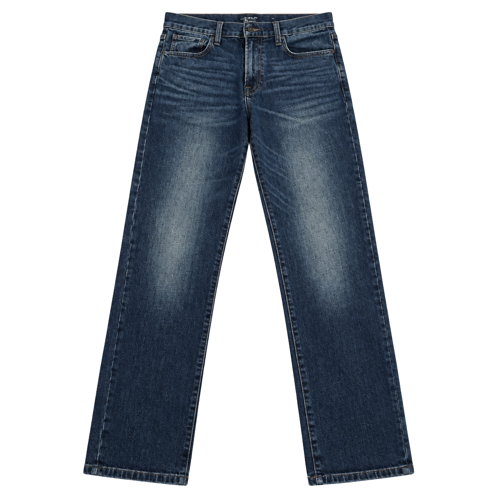 Lucky Brand 221 Straight Jeans Size 33x30 Dark Wash Denim 1