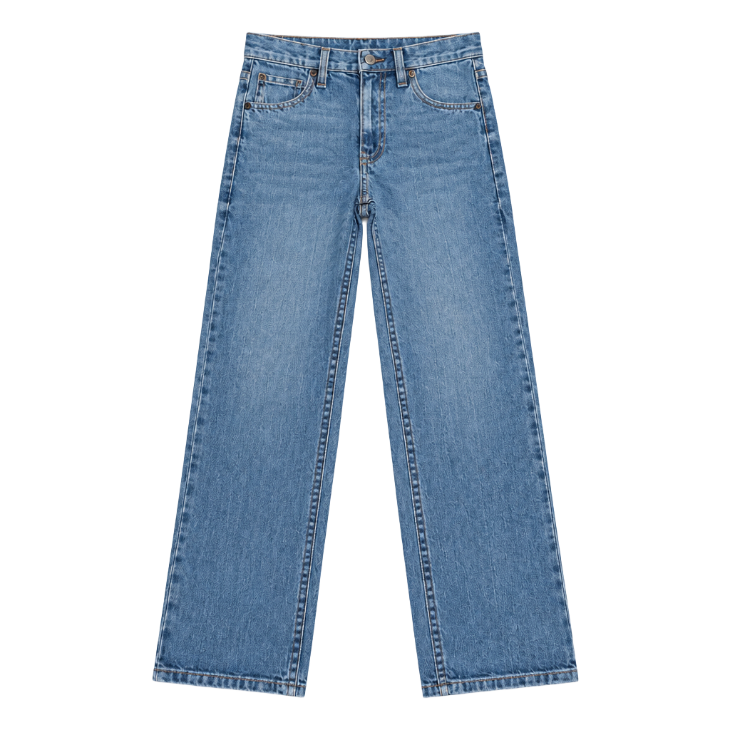 Cody James Straight Jeans Size 7 Light Wash Blue Denim 1