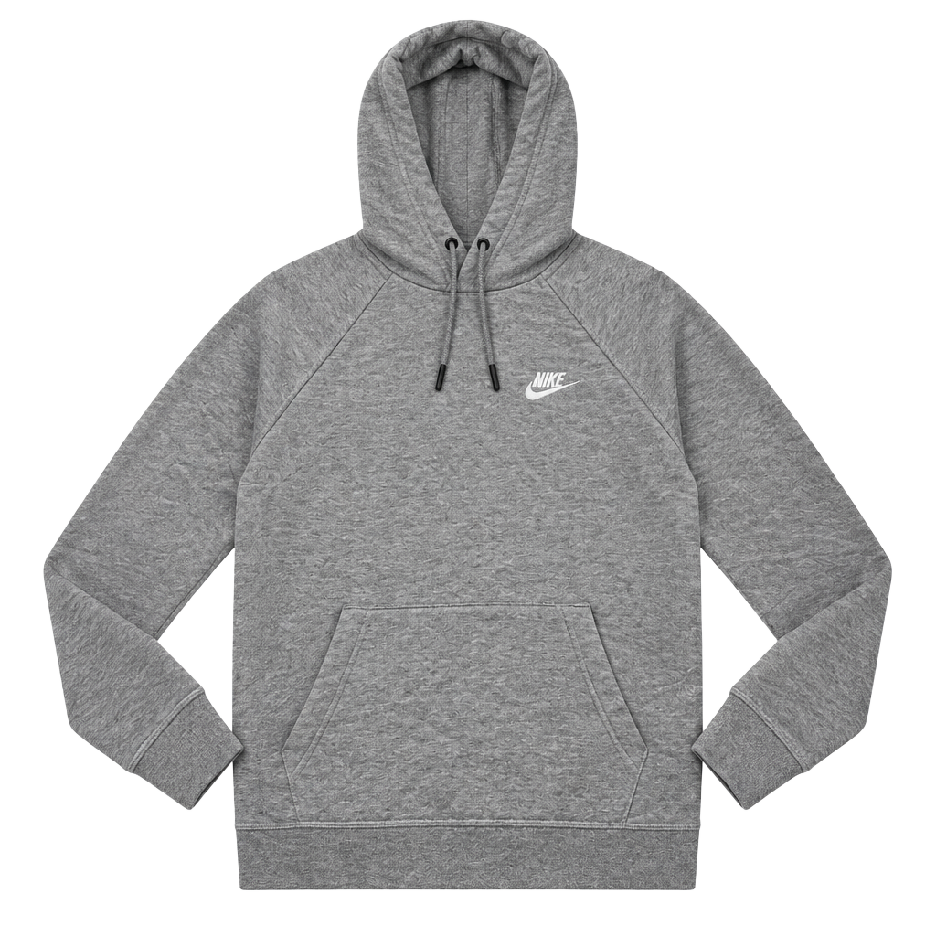 Nike Hoodie Size XS Grey Pullover Fleece Sweatshirt 1