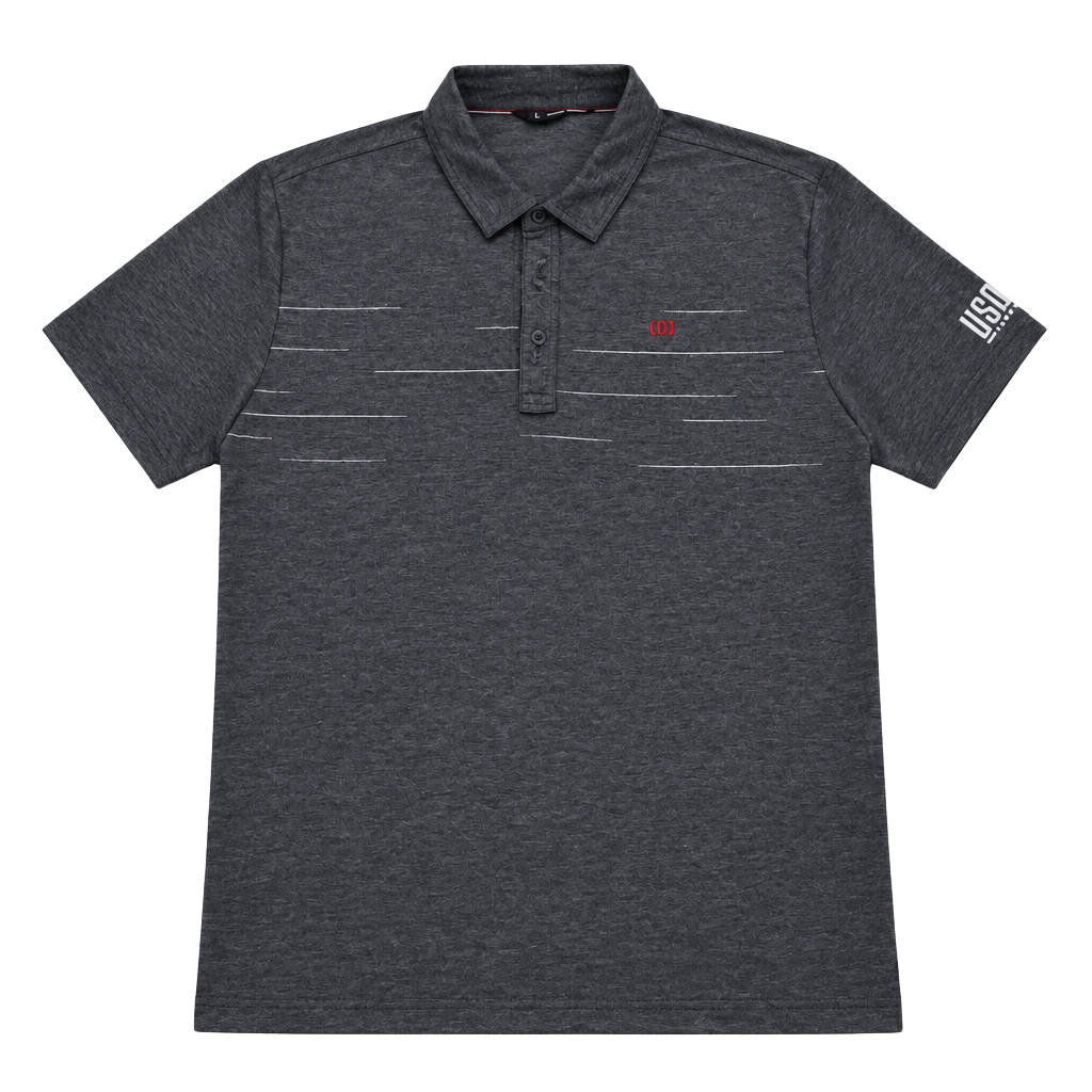 TravisMathew Polo Shirt Size XXL Gray WSOP Golf 1