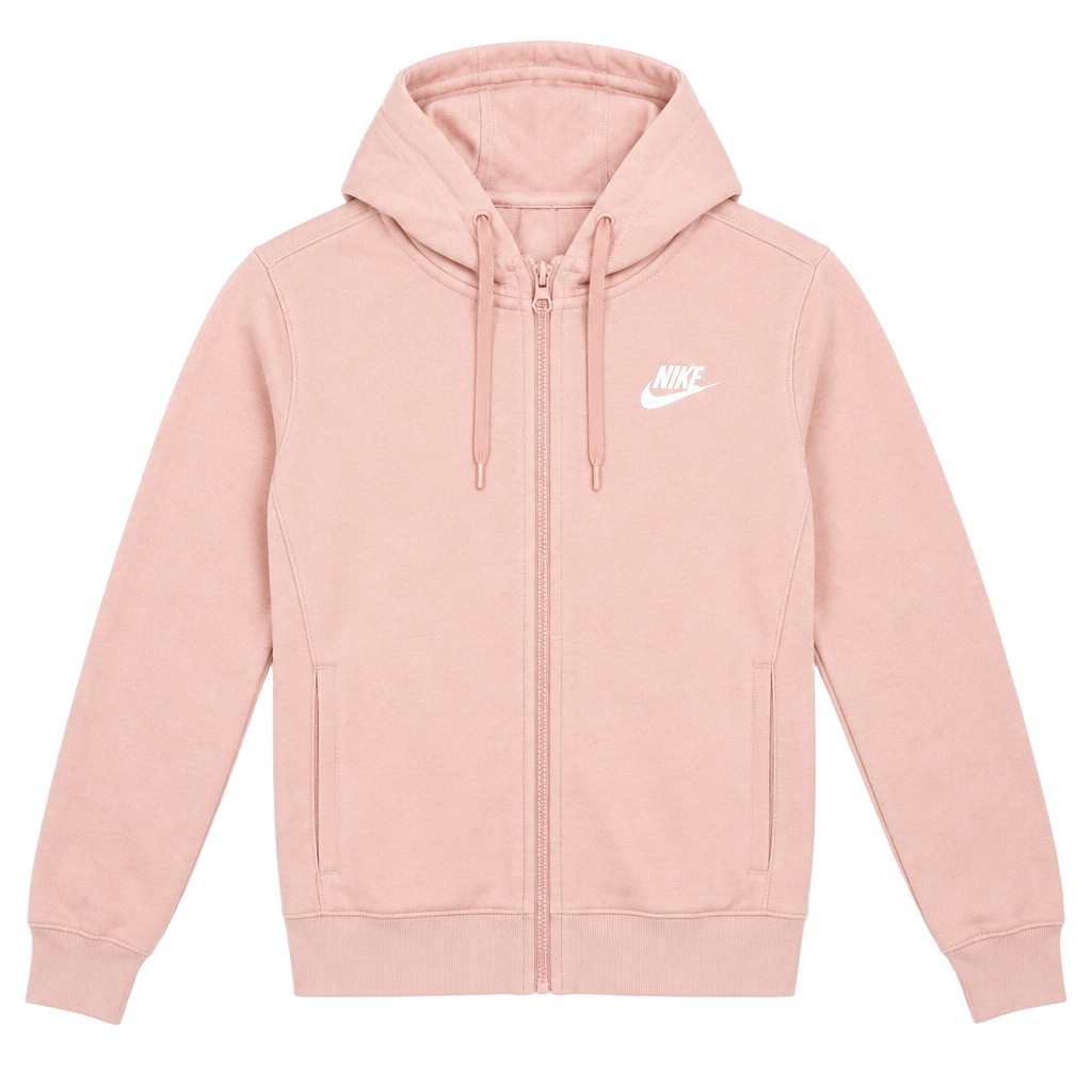 Nike Full Zip Hoodie Size XS Peach Pink Sweatshirt 1