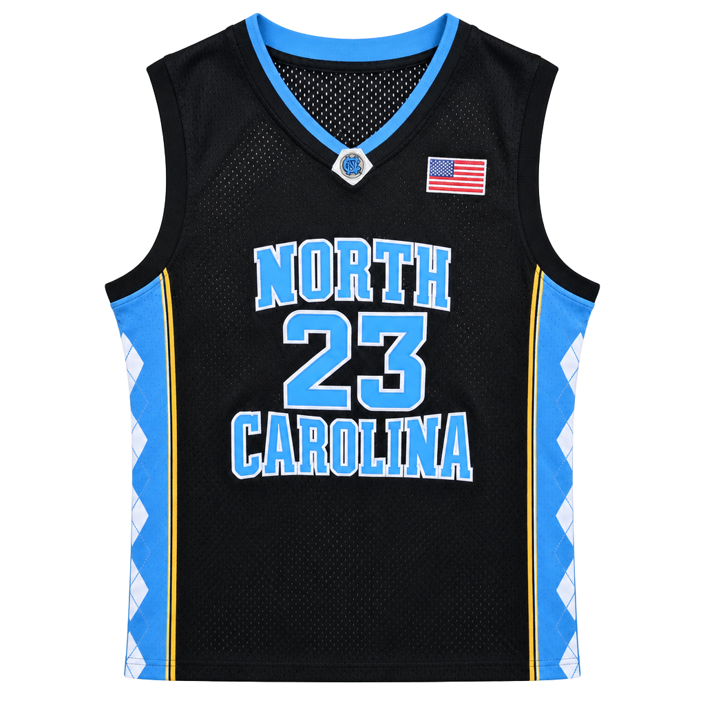 Nike UNC Tar Heels Jordan 23 Basketball Jersey Size M Black 1